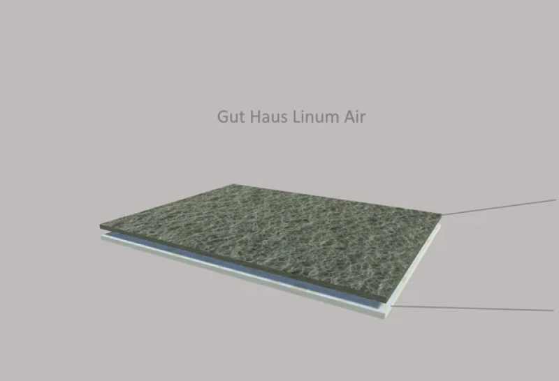 Тонкий матрац-топер Gut Haus Linum Air / Гут Хаус Лінум Ейр 70х190 см - 2